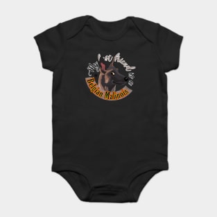 My Best Friend is a... Belgian Malinois Baby Bodysuit